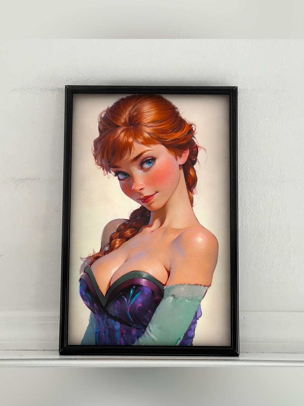 Frozen Anna Art Poster